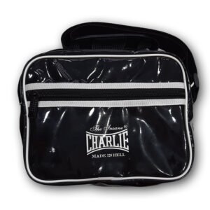Bolso Vintage Mini Negro 21x15x8 brillo