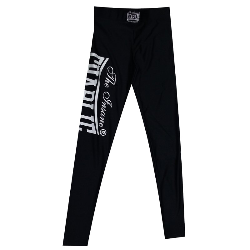 Pantalón de lycra Negro/Blanco - Pantalones Boxeo y Muay Thai - Homo.cat
