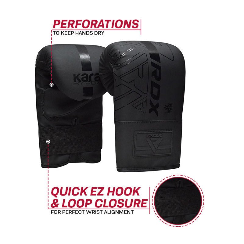 Saco de boxeo RDX Maize Negro - Imagen 2