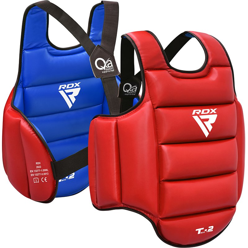 T2 Peto Acolchado Protector Acolchado De Karate Certificado CE - Imagen 2